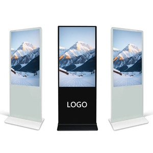 विज्ञापन मशीन एलसीडी टच स्क्रीन कियोस्क 49 इंच पोर्टेबल डिजिटल सिग्नवेज धातु विज्ञापन उपकरण दीवार - Product Image 2