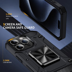 Funda de teléfono de lujo para Google PIXEL <span class=keywords><strong>7</strong></span> 8 PRO 7A Armor fundas de teléfono <span class=keywords><strong>celular</strong></span> con soporte de succión magnético montado en el coche funda protectora - Product Image 2