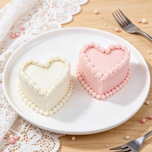 Heart Shape Cake Decorating Silicone Mold For Baking Desserts Mousse Chocolate Milk Jelly Commercial Use 1 Pc - Product Image 3