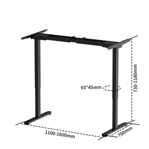 Electric Standing Desk Adjustable Height Sit Stand up <strong>Home</strong> Office Desks PC <strong>Work</strong> <strong>Table</strong> with 3 Memory Preset 2 Motor - Product Image 4