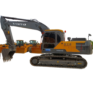 Pelle sur chenilles VOLVO EC210 d'occasion à prix réduit de bonne qualité Pelles excavatrices Ec210d originales à vendre - Product Image 2