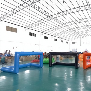 <span class=keywords><strong>But</strong></span> de water-polo gonflable aquatique de haute qualité en PVC certifié CE, couleur personnalisable, pour piscine et lac - Product Image 1