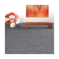 Dalles de moquette grises Tewwd, dalles de moquette pelucheuses, dalles de moquette shaggy, dalles de moquette brunes, dalles de moquette avec sous-couche 3 mm