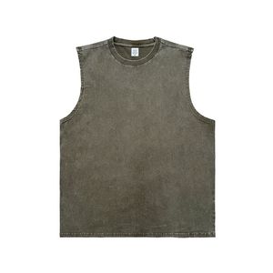 Améliorez vos bases avec ce gilet pour hommes en pur coton lavé, tissu pré-rétréci pour un confort durable et un entretien facile - Product Image 2