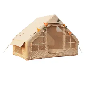 Nouveau en 2024 Easy Pop up Camping House Conçu pour une évasion confortable de la vie Maison gonflable Tente Camping
