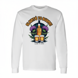 T-shirt à manches longues Robert Burns Night Scottish Poet Toasting - Product Image 2