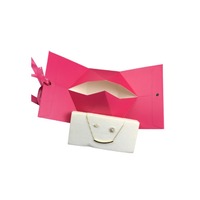 Boîte de rangement en papier pliable de forme triangulaire, nouvelle conception personnalisée, sac de shopping pour bijoux, chaussures, vêtements, mariage