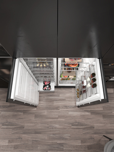 משולב 529l בצד-by-בצד-by-בצד-אחר-בצד-על-ידי מקפיא דלת צרפתית - Product Image 2