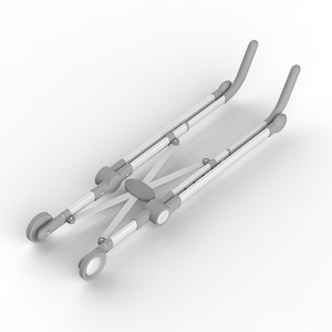 Déambulateur pliable pour personnes âgées, aide à la marche, canne, aide à la mobilité, aide à la rééducation, déambulateur avec main courante - Product Image 5