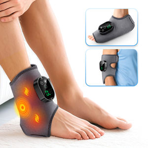 Schnur loser elektrischer Knöchel massage gerät Gürtel Neopren beheizte Fersen stütze zur Linderung von Fuß-und Hands ch merzen mit Massage funktionen - Product Image 1