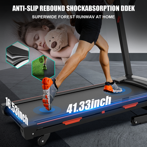 <span class=keywords><strong>Tapis</strong></span> <span class=keywords><strong>roulant</strong></span> électrique portable SHULI, motorisé, commercial, avec moteur 4.0HP, cadre en acier, utilisation domestique, pliable, inclinaison automatique, écran LCD - Product Image 6