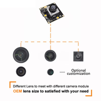 Module de capteur de caméra couleur RVB DIY haute vitesse 12 mégapixels avec capteur CMOS IMX577 et objectif M12 USB3.0