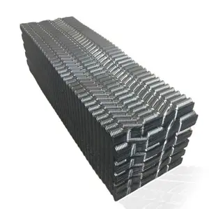 Plástico PVC Infill Folha Oblíqua Wave Cooling Tower Preenchimento para Cooling Tower