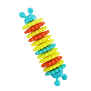 Nouveautés 2024 : Jouets pour chiens colorés, jouets à engrenages rotatifs, forme de chenille, robustes et durables pour chiens - Product Image 6