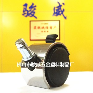 Roulettes pivotantes en acier inoxydable avec frein, roue en polyuréthane de 2 pouces, roulettes universelles pour meubles, silencieuses et durables - Product Image 3