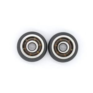 Manufacturer Supplies Non-Standard 624RS Bearing Steel PU Coated Wire Rope <b>Pulleys</b> 4/8*16.5*7mm Wholesale - Product Image 4