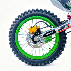Nueva <span class=keywords><strong>Motocross</strong></span> <span class=keywords><strong>Mini</strong></span> de 125cc con Color Personalizado, 2 Ruedas, Neumáticos Anchos, Motor de Gasolina, Amortiguador, 4 Velocidades y Frenos de Disco Hidráulicos - Product Image 3