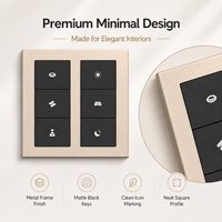 Panneau de commande intelligent pour maison connectée Matter, écran tactile IPS 4 pouces, Zigbee, commande vocale Alexa, interrupteur KNX, pour appartement, hôtel