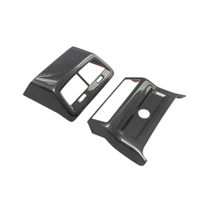 Accesorios de Fibra de Carbono para Automóviles <span class=keywords><strong>Audi</strong></span> A3 A4 A5 A6 S3 S4 S5 S6 RS3 RS4 RS5 RS6 Q3 Q5 <span class=keywords><strong>RSQ3</strong></span> Q5, Modificación <span class=keywords><strong>Interior</strong></span>, Rejilla de Ventilación Trasera - Product Image 1