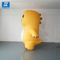 Mascotte gonflable personnalisée de dessin animé de dragon de lait mascotte gonflable publicitaire personnalisée