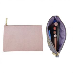 Estuche de Lápices de Lona con Cremallera de Gran Capacidad, Bolsa de Tela de Algodón con Logotipo Personalizado para Niños Escolares, Regalo para Estudiantes - Product Image 4