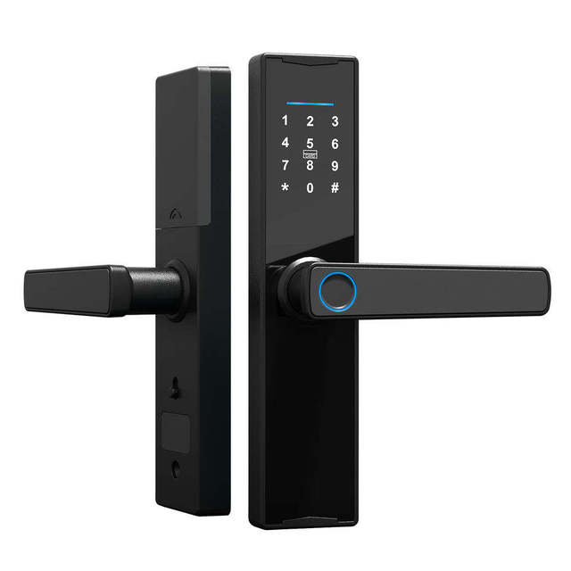 Smart WiFi Door Lock with Touchscreen Keypad and Multiple Access Methods