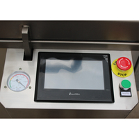 Máquina de envasado de alimentos al vacío, máquina de envasado de atmósfera modificada, selladora de bandejas con mapa