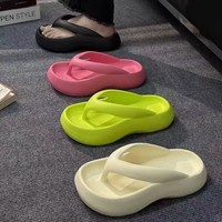 Sandales décontractées Manbali pour femme, légères, à bout ouvert, pour intérieur et extérieur, style claquettes et mules, collection printemps-été