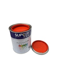 Pintura Industrial Especial de Alta Gama B14 a Bajo Precio de Fábrica, Recubrimiento Líquido Acrílico Rojo Anaranjado 2K en Aerosol para Autos