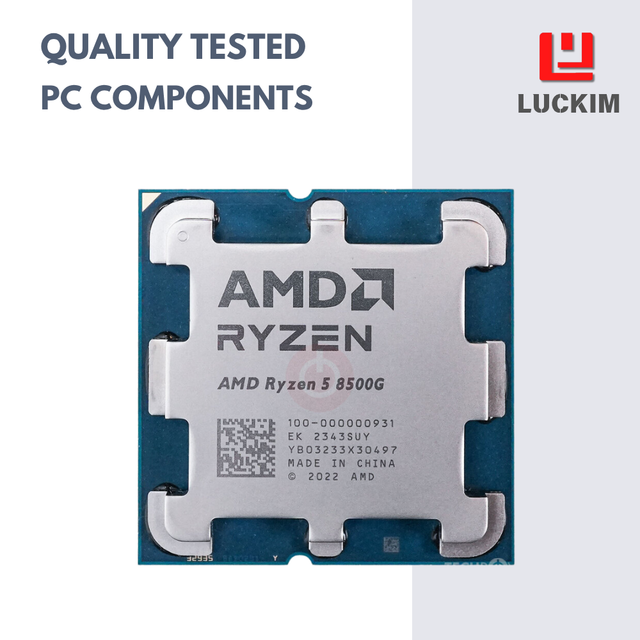 R5-8500G 6-Core 12-Thread Desktop CPU 3.5-5.0GHz 22MB Cache AM5 65W