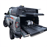 Glissière de coffre de camion universelle 4x4, tiroir de chargement de camion coulissant en aluminium, glissière de plateau de camion pour Ford Ranger F150