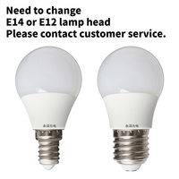 Bombilla LED A19 SMD Globo E26 AC110~120V Sin Regulación, Pantalla de PC + Copa de Aluminio Recubierta de Plástico, CRI Ra80, Residencial, 20000 Horas