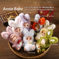 Nouvel Arrivage Annie Babys Adoration Petite Boîte Mystère en PVC Thème Animaux en Peluche Décoration Chambre Fille Vente en Gros Usine Modèle G074-3