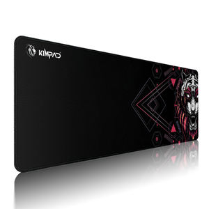 Precio de fábrica Kimpad ProEdge Series - Mousepad Gaming XL - Tiger Bianca/Rossa 80x30x3mm-Gomma Naturale, Impermeable, Bordi - Product Image 1