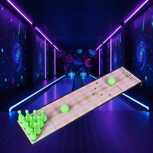 Vente flash : <span class=keywords><strong>Bowling</strong></span> qui brille dans le noir pour les enfants et les parents, jouets sportifs d'intérieur - Product Image 3
