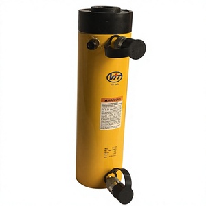 Vérin hydraulique à double effet à piston creux RRH-3010, 30 tonnes, course de 258 mm, 700 bars, vérin hydraulique comparable à Enerpac - Product Image 1
