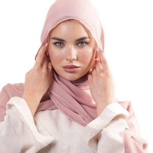 New Spring 2025 Bamboo Modal Hijab Breathable Muslim Women <b>Head</b> Wrap Dubai Arabian Plain Color Rayon Cotton Ethnic <b>Scarf</b> & Shawl - Product Image 3