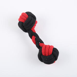 Toptan çiğnemek ısırık dayanıklı büküm dokuma Pet köpek için ip oyuncak - Product Image 5