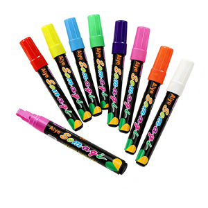 Marcadores Fluorescentes LED Especiales <span class=keywords><strong>para</strong></span> Pizarra, <span class=keywords><strong>Luminosos</strong></span>, Multicolores, Resaltadores Escolares - Product Image 5