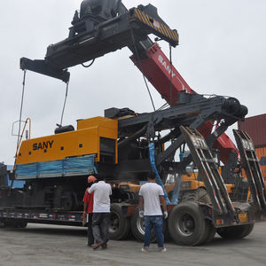 SANY, grúa sobre orugas de 100t usada con certificación oficial, n. ° 00226 con componentes centrales, motor, bomba, caja de cambios, PLC - Product Image 2