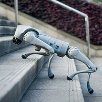 Robot Perro Cuadrúpedo Mecánico Inteligente Personalizable de Gran Tamaño para Educación, Servicio Científico y Equipamiento