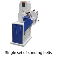 Machine de ponçage de surface de produit de tige ronde de tube creux en métal d'aluminium d'acier inoxydable Type universel noyau de moteur de 380V 50Hz