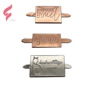 Lihui – Logo métallique personnalisé rapide pour sac à main, accessoires de sac OEM pour marques réputées, <span class=keywords><strong>test</strong></span> SGS réussi - Product Image 6