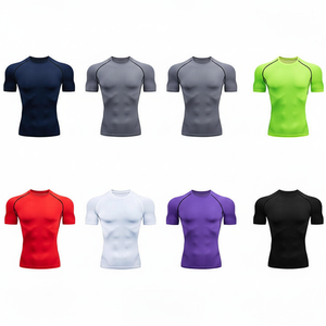 เสื้อวิ่งแขนยาวสำหรับผู้ชายจ๊อกกิ้งและกลางแจ้งพิมพ์ซับลิเมชันแห้งเร็ว - Product Image 1