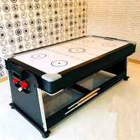 Table de jeu multifonctionnelle 2024, table de billard de 7 pieds, table de jeu d'explosion, usage domestique et commercial