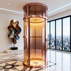 Elevador Vertical Familiar <span class=keywords><strong>de</strong></span> Alta Calidad, Elevadores Residenciales para Villas, Elevador Doméstico para Interiores - Product Image 5