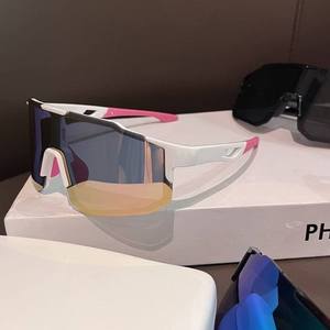 Outdoor Bike Sport Sunglasses Cycling Sun Glasses UV400 PC Polarized <b>Large</b> <b>Frame</b> Ride Protection Driving Men Women Use - Product Image 6