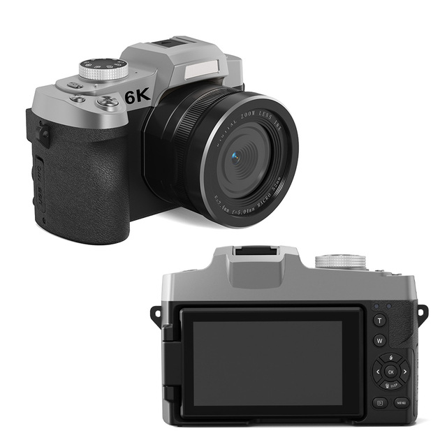 Best Seller 6K DSLR Cameras 84MP Content Creators 3.0" Touch Screen LED Fill Light 18X Zoom Auto Focus WiFi APP Control Charge