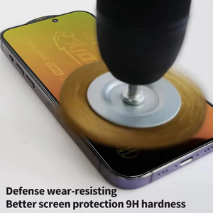 ฟิล์มกันรอยกระจกนิรภัยกันรอยสำหรับ <span class=keywords><strong>iPhone</strong></span> 16 PRO <span class=keywords><strong>MAX</strong></span> 15 PLUS 14 13 12 11 Pro <span class=keywords><strong>XS</strong></span> XR - Product Image 3