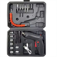 Perceuse-visseuse électrique sans fil rechargeable 3,6 V à vitesse variable, support OEM, batterie 1300 mAh, couple max. 30 Nm, avec brosse